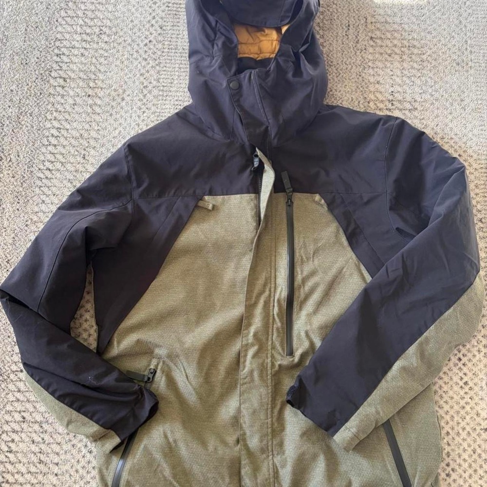 Body glove Y2K ski snowboarding jacket Gorp color block storm hood M